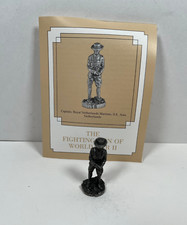 Franklin Mint Combatientes Hombres Segunda Guerra Mundial Capitán Real Marines de los Países Bajos S.E. ASIA