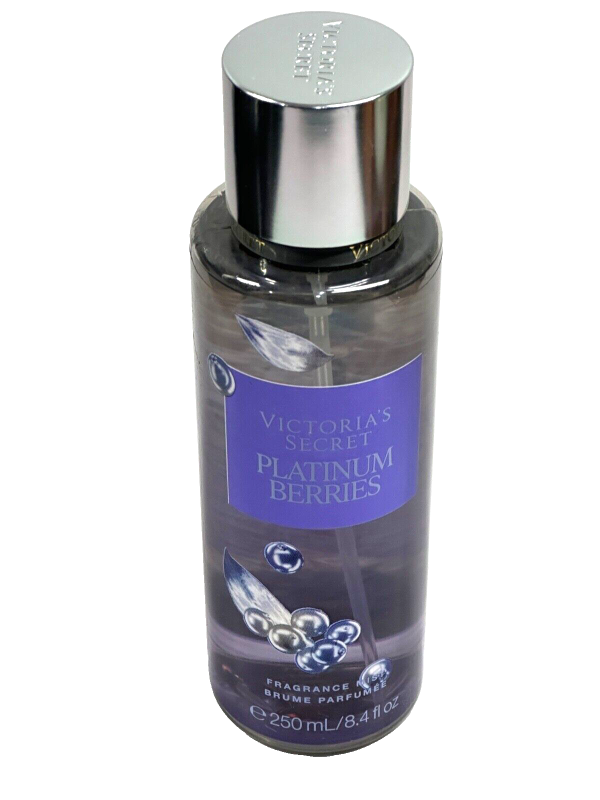 3 VICTORIA'S SECRET PLATINUM BERRIES WOMEN FRAGRANCE MIST BODY SPRAY 8. ...