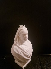 Queen Victoria Bust - Collectible Art British Figurine - Historical Home Decor 