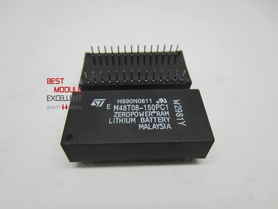 ST M48T18-150PC1 DIP 64 Kbit TIMEKEEPER SRAM Chip - 8Kb X 8 Non-Volatile Memory | New Unbranded