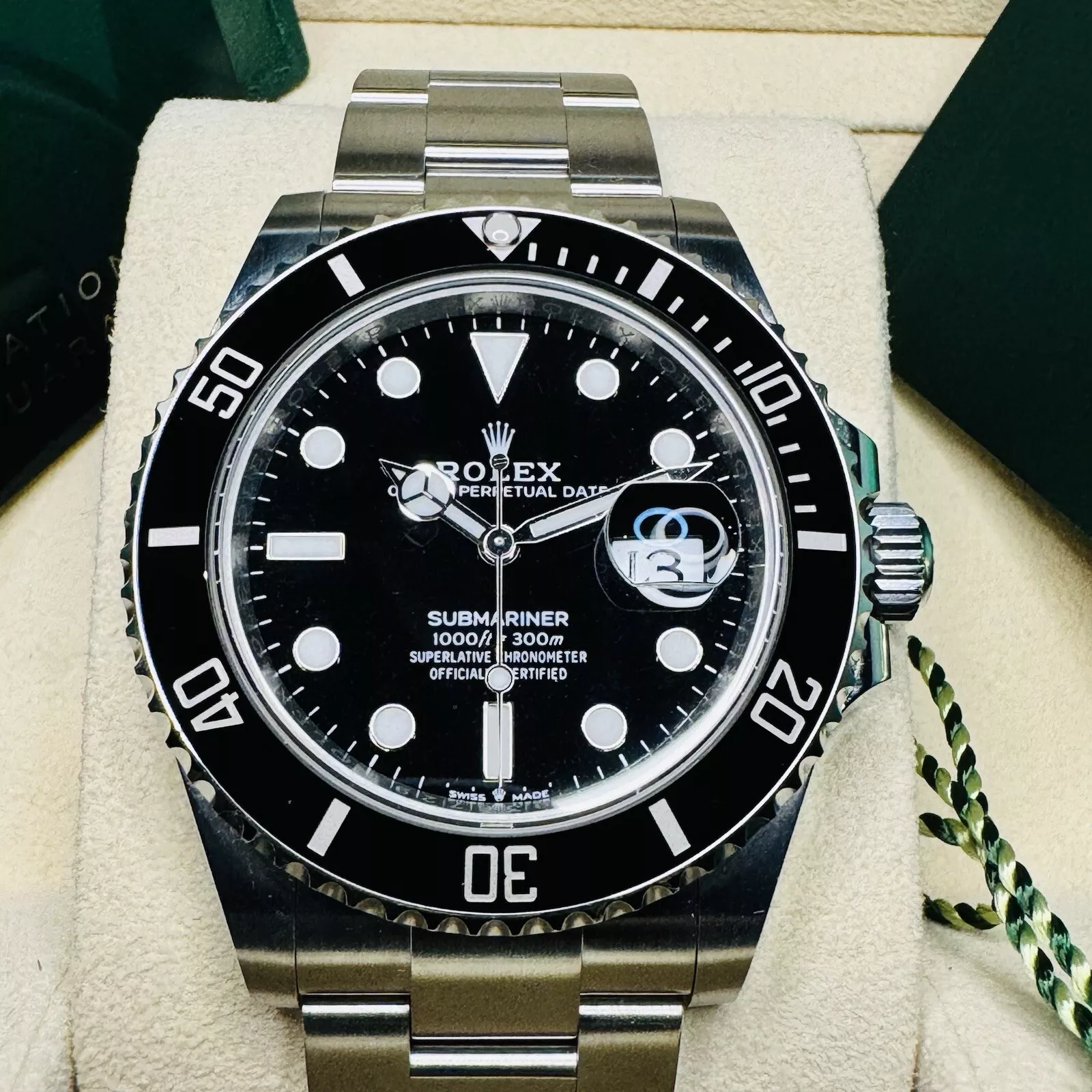 BNIB 2024 Rolex Submariner Date 41mm Black Bezel, 126610LN, Unworn Box & Papers!