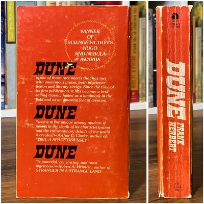 Dune - Frank Herbert (1st pb edition 2nd state) Ace, 1965 John