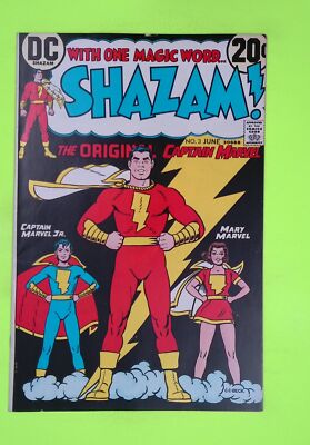 Shazam #3 Vol. 1 1973 DC Comics Mid Grade Comic Book K22-20