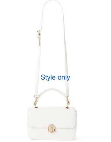 MARCS Turn Lock Crossbody Bag Clutch Handbag - Orange Jacobs Kors - Brand New - Picture 5 of 5
