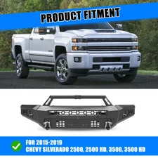 Modular Front Bumper For 2015-2019 Chevy Silverado 2500 3500 2500 HD 3500 HD