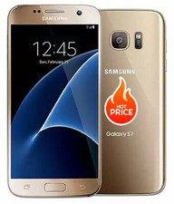 Samsung Galaxy S7 G930U 32GB Unlocked 4G LTE GSM SmartPhone Gold Very Good US