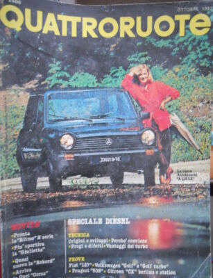 Quattroruote 324 1982 La nuova Giulietta.Prova:Fiat127. Inserto Ford Sierra Ghia