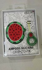 dELiA's AirPods Silicone Case Cover Watermelon anti lost keychain