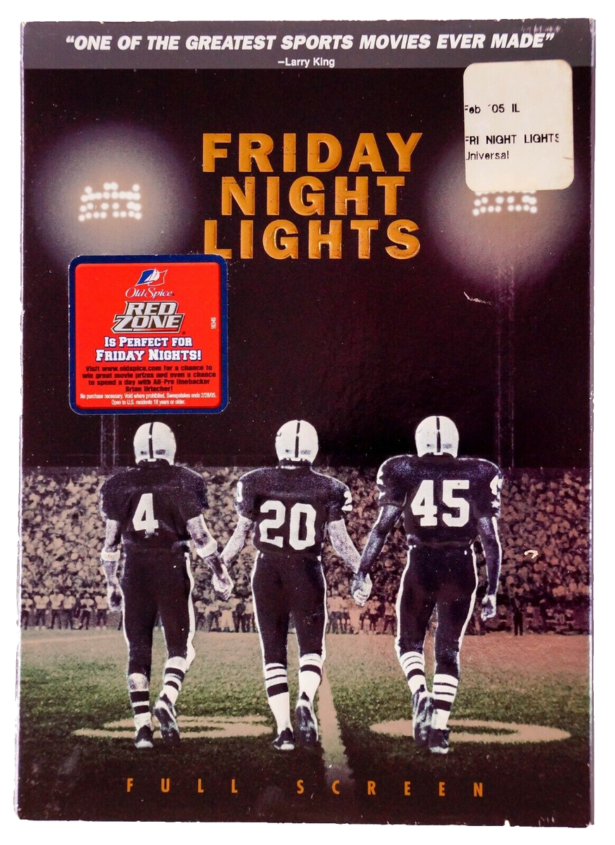 Friday Night Lights DVD, Billy Bob Thornton, 2004 Universal