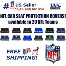 Pets First NFL Car Seat Cover Waterproof  Non-slip Seat Cover 55x50 Inches