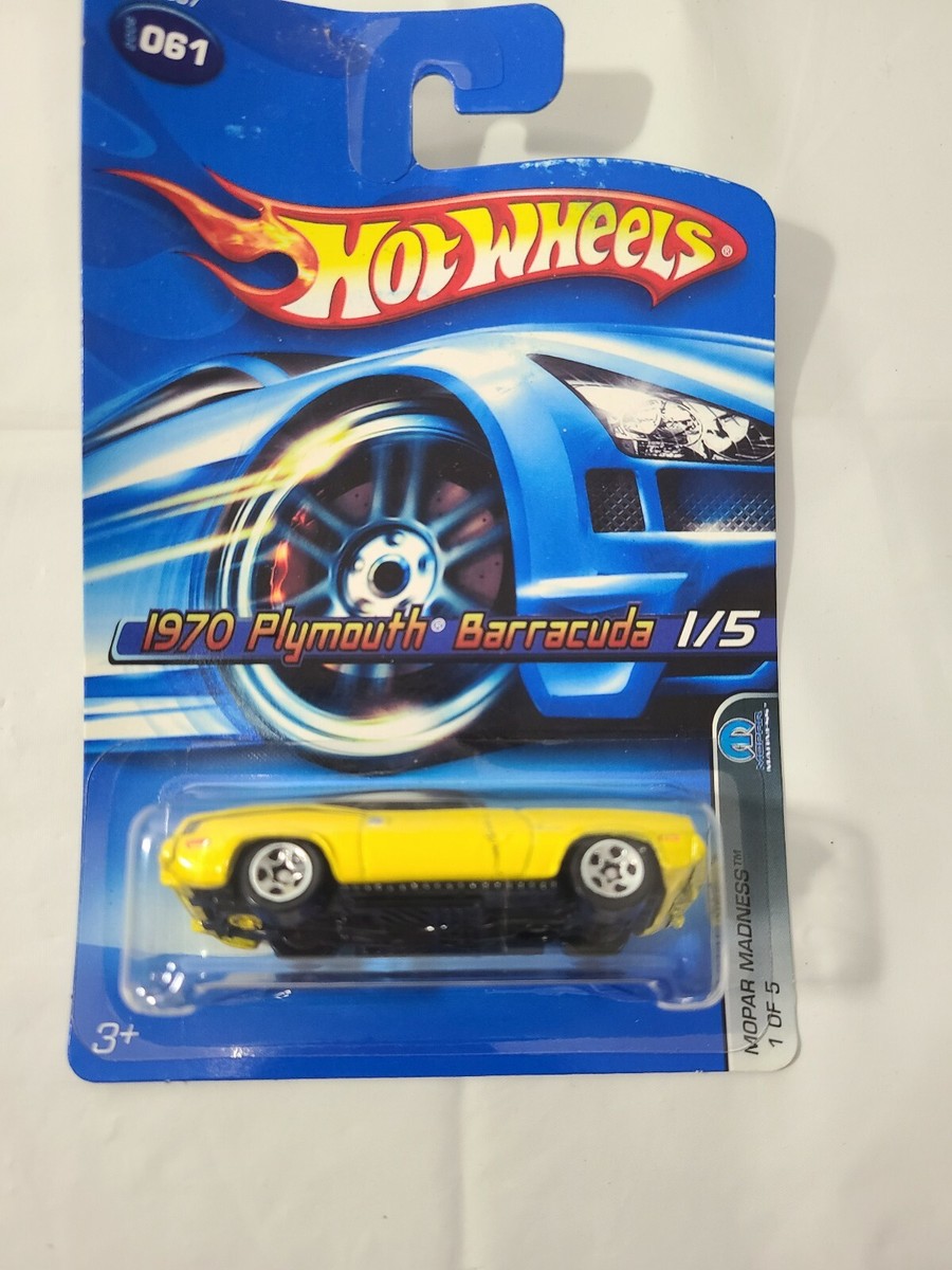 ミニカー HotWheels 1970 Plymouth Barracuda Hot Wheels 1970 Plymouth Barracuda (1998) Mattel Orange Toy Car