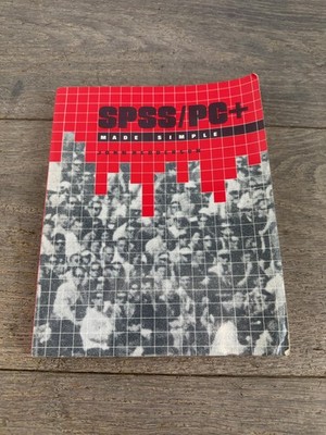 Vintage 1991 SPSS/PC+ Made Simple John Hedderson Wadsworth PB Stats Textbook