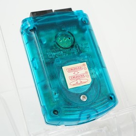 SEGA Dreamcast Visual Memory Unit Aqua Blue Edition HKT-7000 DC VMU w/ Battery