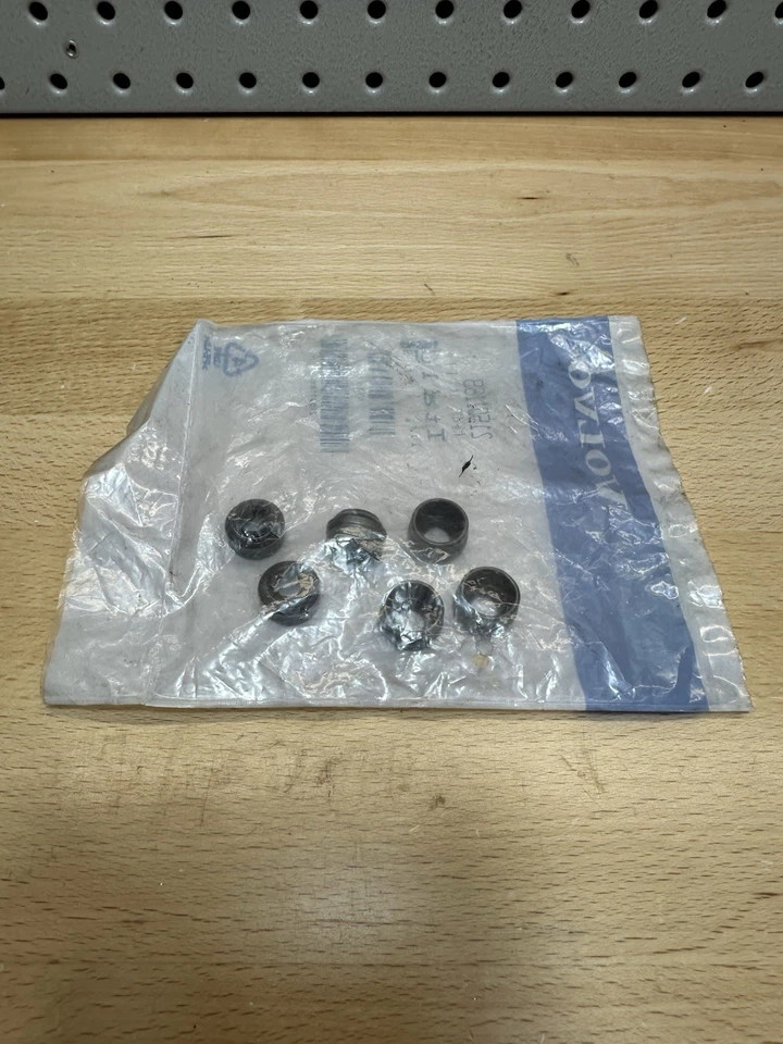 Vedação de haste de válvula Volvo genuína - 21501189 - Fabricada na Itália (6 peças) - Imagem 2 de 4