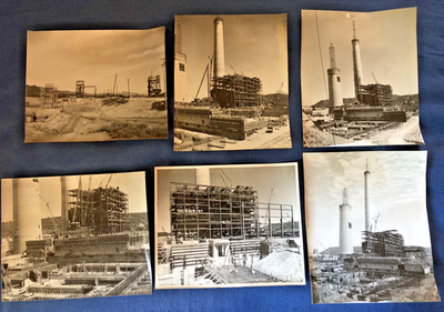 CLIFTY CREEK COAL FIRED POWER PLANT 6 Photos 1954 Indiana-Kentucky Electric Corp