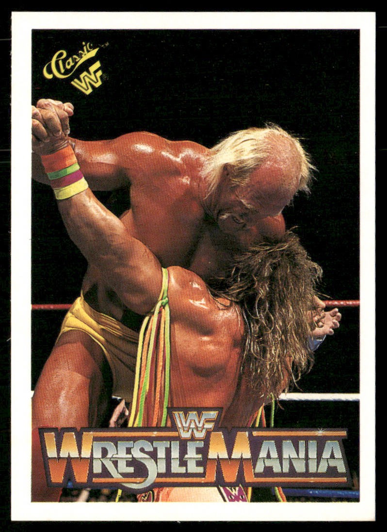 Hulk Hogan / Ultimate Warrior 1990 Classic WWF The History of Wrestlemania #133