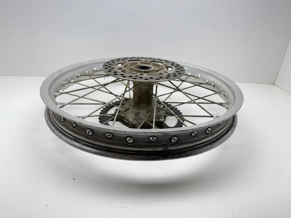 Suzuki RM125 RM 125 1996 OEM cubo de rueda trasera llanta rotor piñón OEM Foto 4 de 4