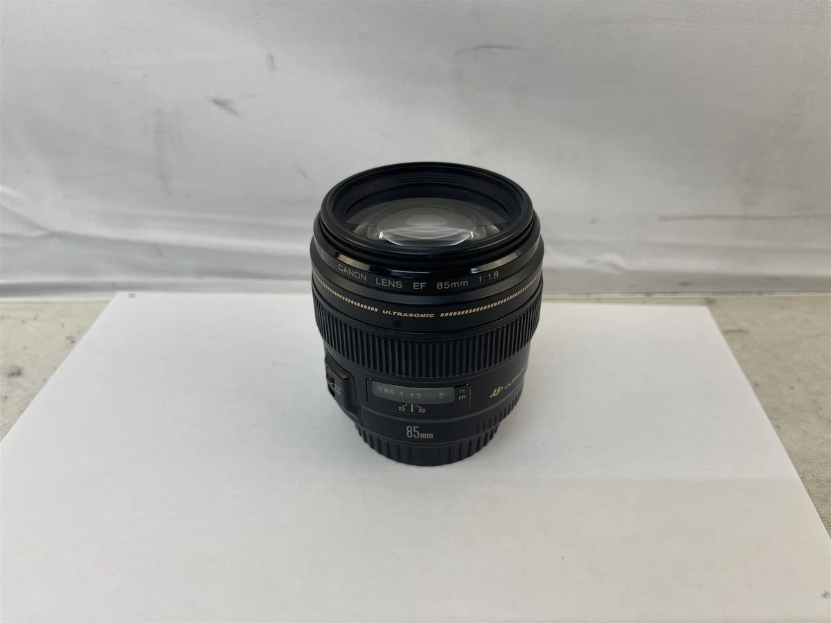 Canon EF 85mm f/1.8 レンズ 美品 Canon 85mm f/1.8 Camera Lenses for sale - eBay