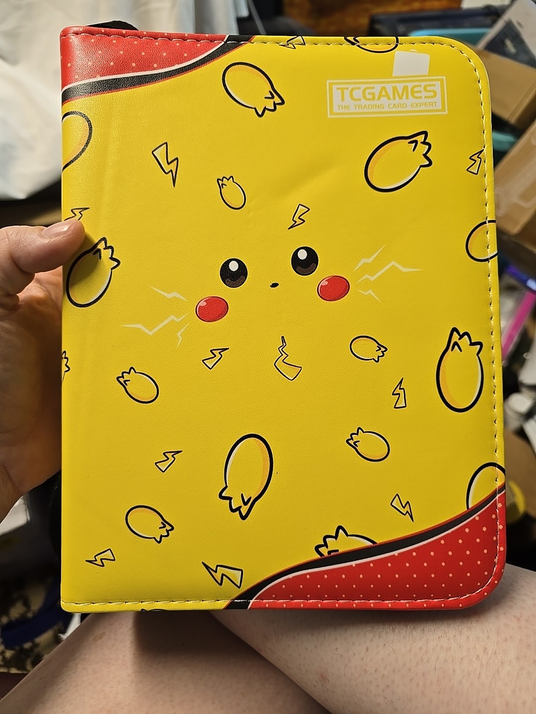 Carpeta de tarjetas coleccionables TCGiants 440 Pocket Pickachu Juego para principiantes nuevo 9,5x7 pulgadas