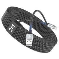 Micro Usb Ladekabel 2M, Usb A Auf Micro B Schnellladung Datenkabel