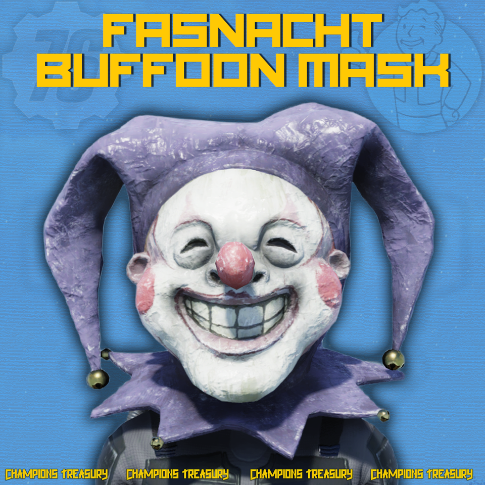 FALLOUT 76 [PC] ANY OF ALL FASNACHT MASKS OF YOUR CHOICE | eBay