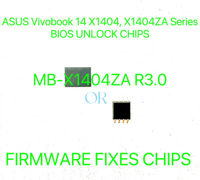 ASUS Vivobook 14 X1404, X1404ZA Series, NO PASSWORD BIOS CHIP MB-X1404ZA R3.0