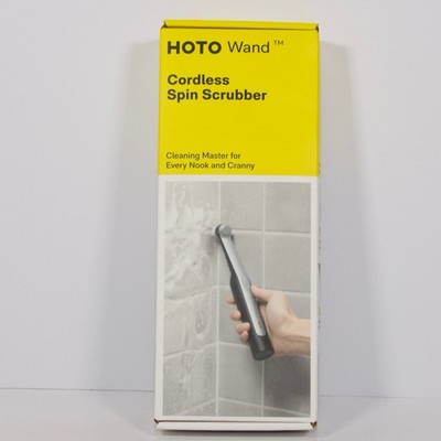 HOTO Wand Cordless Spin Scrubber   Rechargeable Cleaning Brush