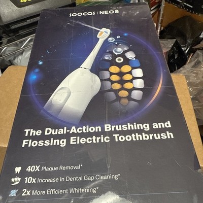 Soocas Neos, Electric Toothbrush with Water Flosser Combo,
