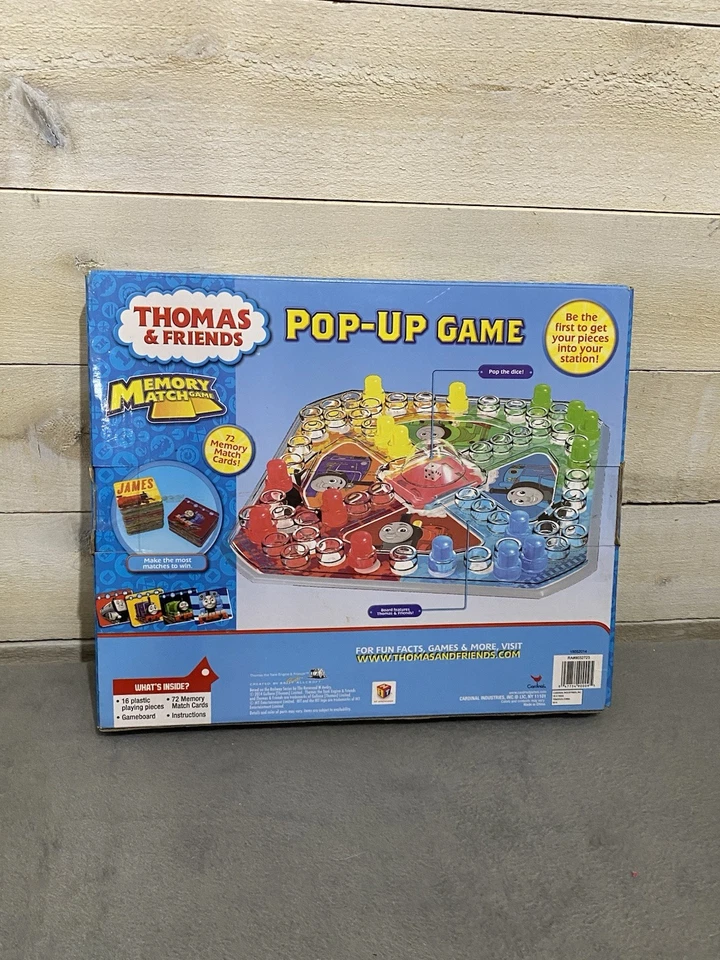 Thomas & Friends Memory Match Game & Pop-Up Game - Image 3 of 4