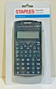 Staples BD-1071 Calculatrice scientifique 136 Fonctions Enseignant Ingénieur étudiant Nouveau