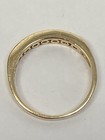 14K Yellow Gold 7 Diamond Band Aprx 0.28 CTW 2.3 Grams Size 6 — photo 10