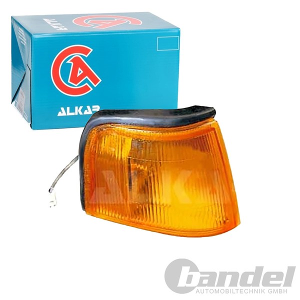 Alkar Blinker Orange Mit LampentrÄGer Vorne Rechts Passend FüR Fiat UNO |1906491-image