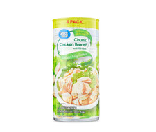 Great Value Chunk Chicken Breast, 12.5 oz Can 4 Packs .