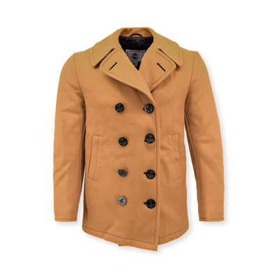 Sterlingwear of Boston, Mens The Mariner Peacoat, 100% Wool Lining - Made in US