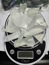 Clear Sea Glass Bottles Machine Tumbled Beach Glass Large Pieces Unique 15oz