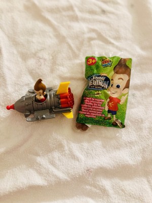 Jimmy Neutron movie Wendy s Toys 2003. Rocket Ship/Jet Pack Toy Y2k, wrapper