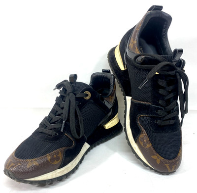 Louis Vuitton Run Away Women s Black-NOIR Sneakers - CL0158 - EUR 34.5 / US 4
