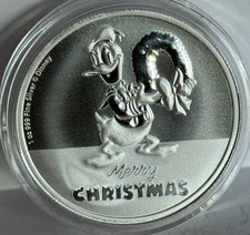 2022 Niue 1 oz .999  Disney Christmas  Donald Duck silver coinlot #15