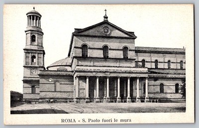 Postcard - Roma S. Paolo Fuori Le Mura