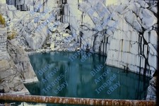 1986 35mm Slide Rock of Ages Granite Quarry Barre Vermont #12995