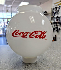 Vintage Coca-Cola Glass Globe Shade for Ceiling Fan or Light Fixture &ndash; No Chips