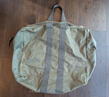 Vintage 1982 US Military Flyers Kit Bag Tennier Canvas Duffle C-Bag Named LTC