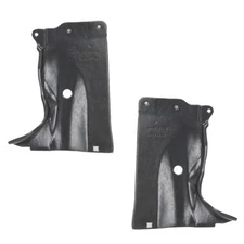 For Mazda 3 Sport 2009 Engine Splash Shield Driver and Passenger Side Pair Rear