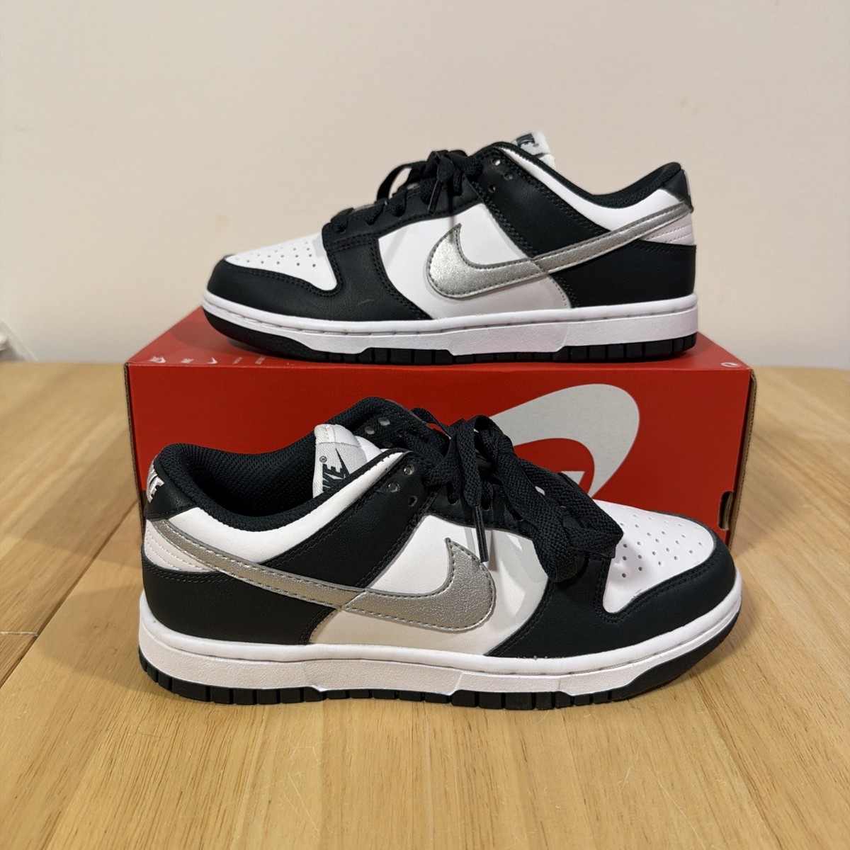 Women's Size 6.5 - Nike Dunk Low Seaweed/White/Sail/Metallic