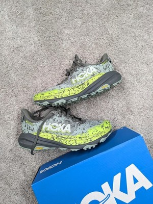 HOKA Speedgoat 6 GTX Shoes Mens Size 9 D GORE-TEX Vibram Trail Running