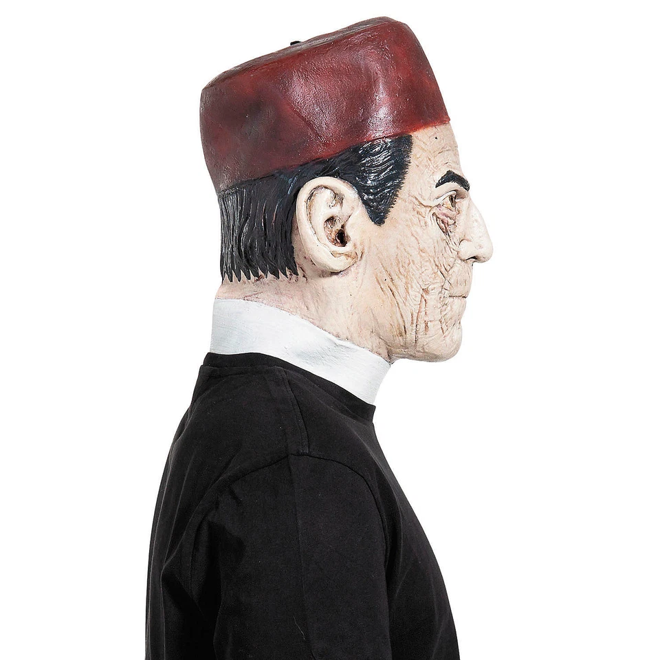 Acessório fantasia máscara adulto universal clássico monstros The Mummy Ardeth Bey - Imagem 2 de 4