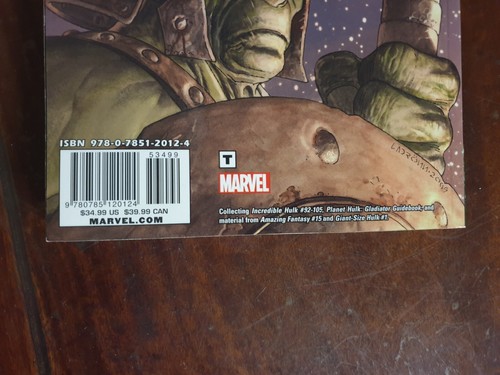 Planet Hulk The Incredible Hulk TPB OMNIBUS ~ Nice Copy ~ FREE FAST TRACKED POST - Picture 8 of 8