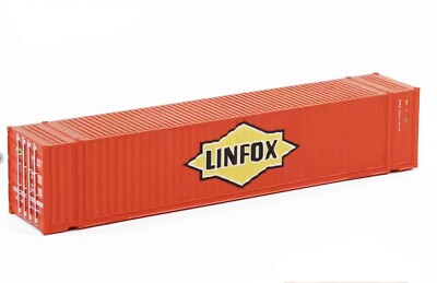 LINFOX N Scale 1:160 48ft Shipping Container  Evemodel