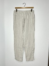 Size S/M MANGO 100% Linen Baloon Pants, Linen Beige, High Waist, Wide Leg