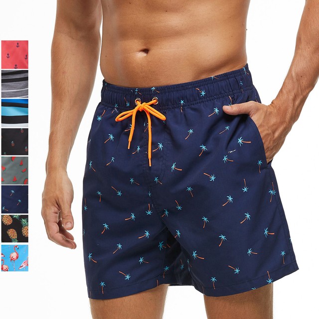 Men's M4XL Swim Trunks Swimming Beach Surfing Board Shorts Swimwear